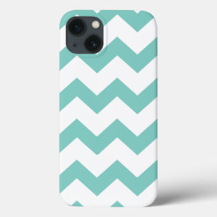 Chevron mint iPhone 13 case
