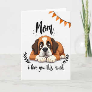 Chevron Mom Best Wishes Card