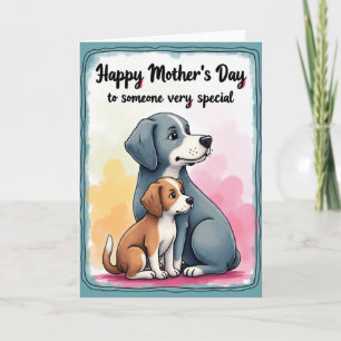 Chevron Mother Love Card