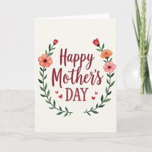 Chevron Mothers Affection Card