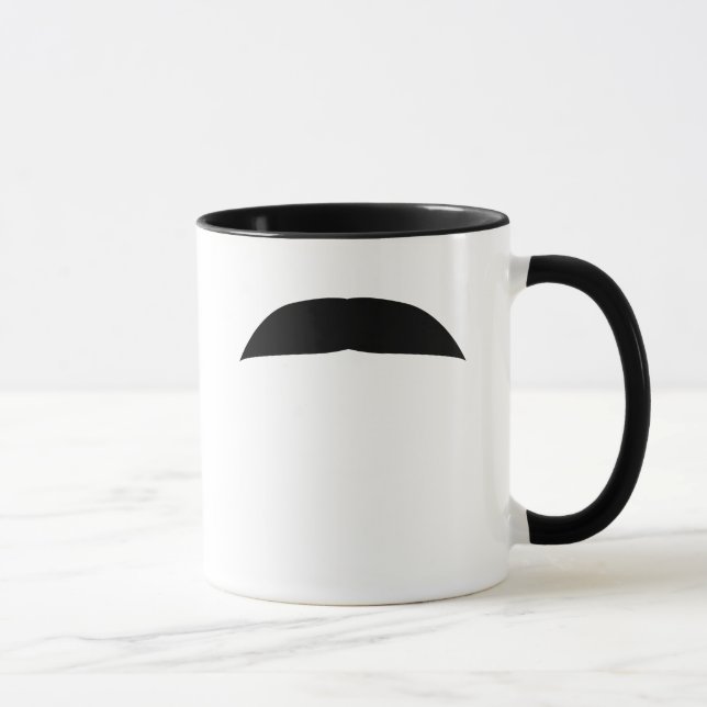 Chevron Moustache Mug (Right)