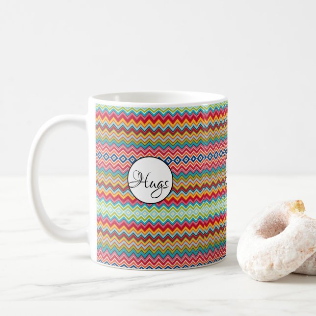 Chevron Mug (With Donut)