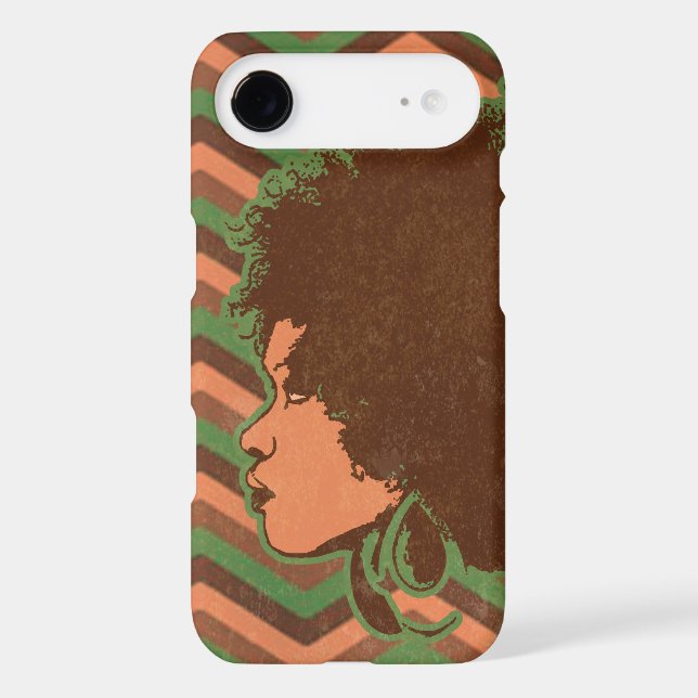 Chevron Natural Case-Mate iPhone Case (Back)