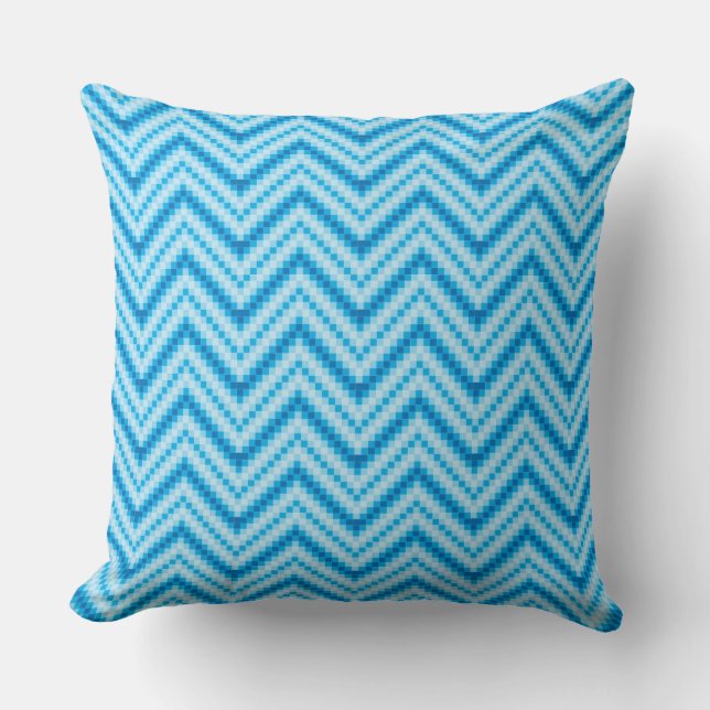 Chevron Pattern Background Cushion (Front)