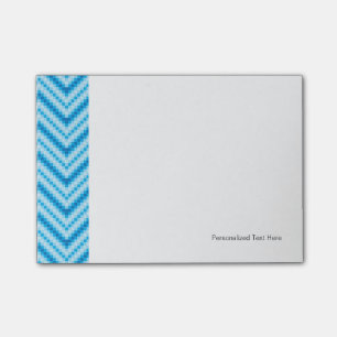 Chevron Pattern Background Post-it Notes