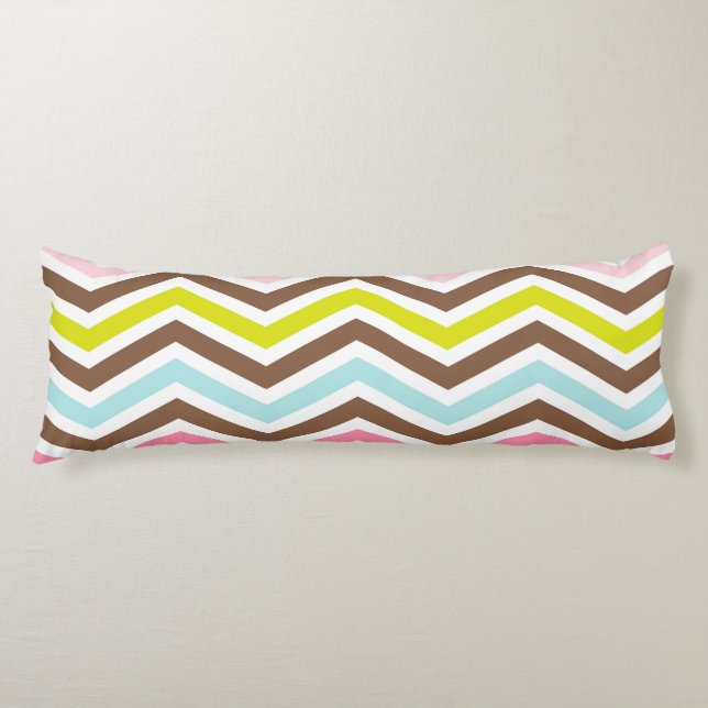 Chevron Pattern Body Cushion (Front)