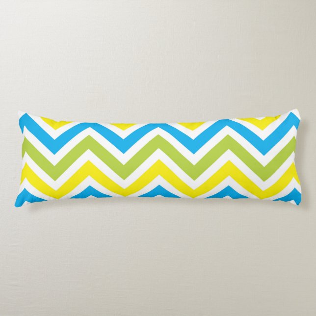 Chevron Pattern Body Cushion (Front)