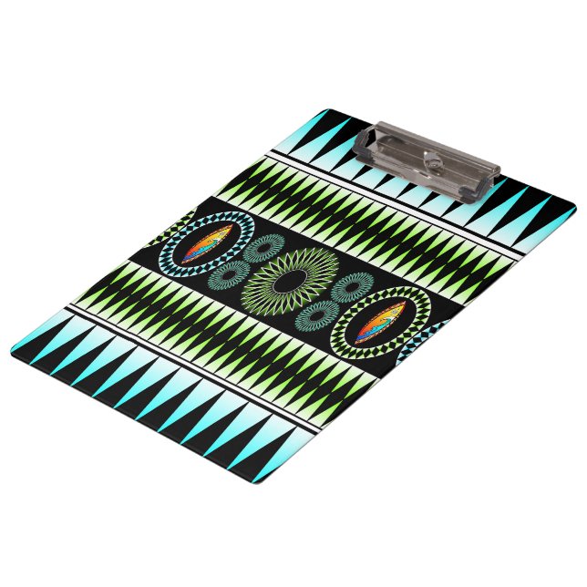 Chevron  Pattern Clipboard (Angled)