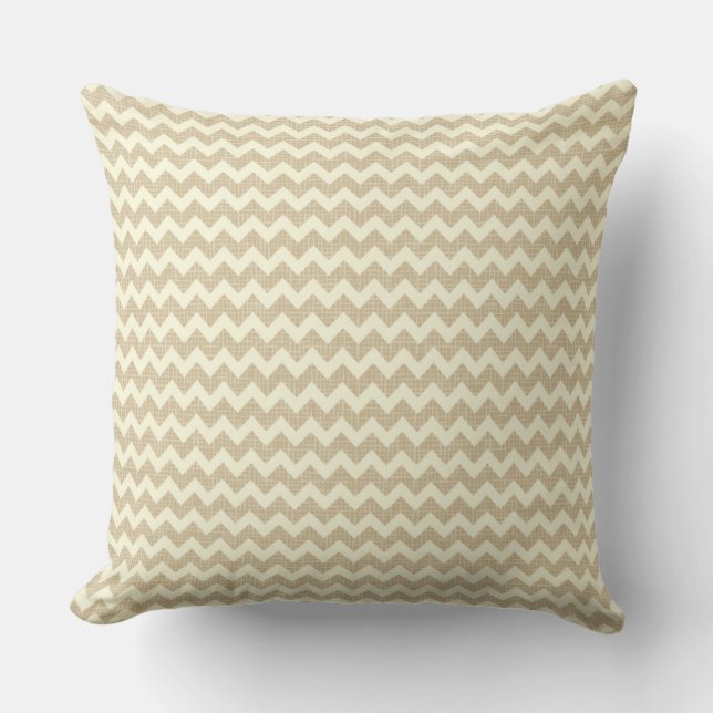Chevron Pattern Cushion (Front)