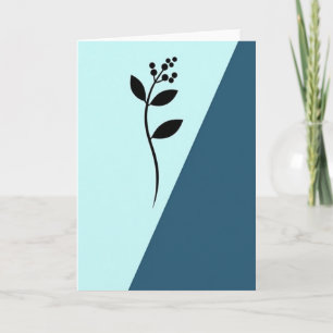 Chevron Pattern Nature Card