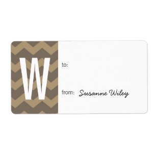 Chevron pattern smoke grey to from holiday gift