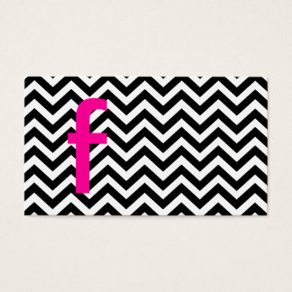 Chevron Pattern with Monogram