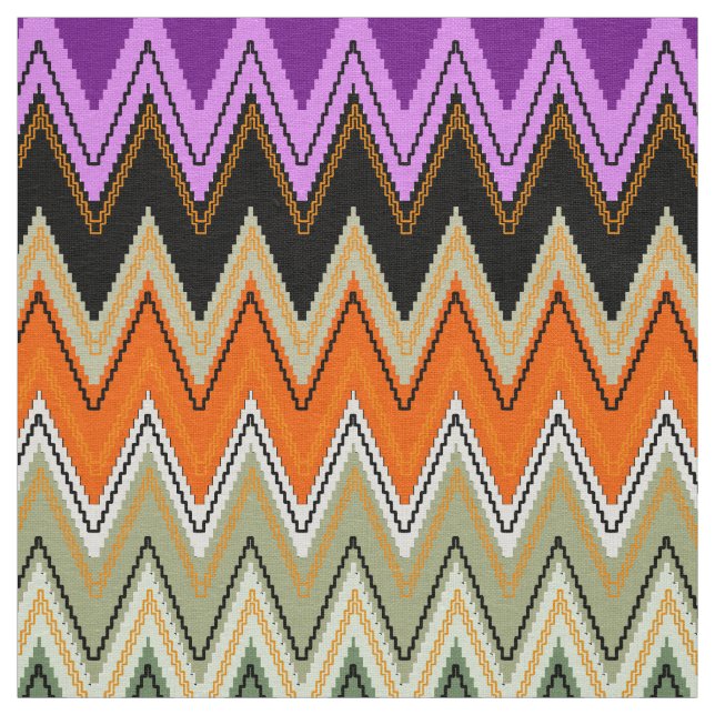 Chevron pattern, Zigzag Fabric cute (Swatch)