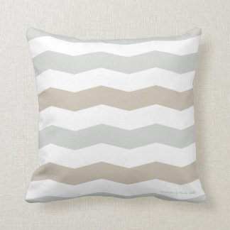 Chevron Pillow in Weathered/Sand Multi