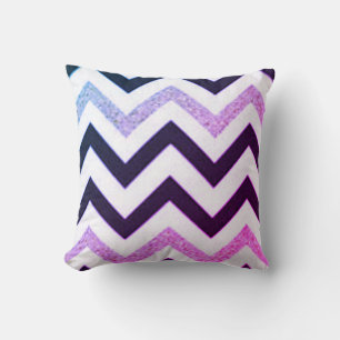 Chevron Purple Cushion