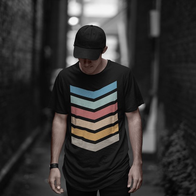 Chevron Retro T-Shirt (Creator Uploaded)