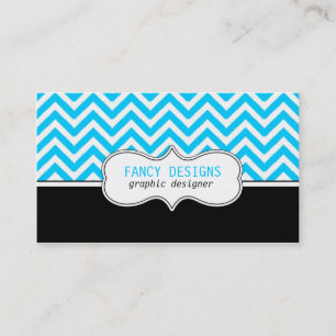 Chevron Stripes Business Card