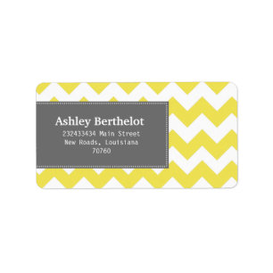 Chevron Stripes (Today's Best Award) Label
