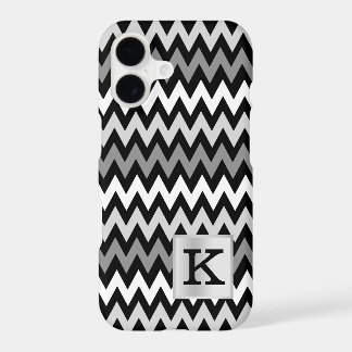 Chevron Zig Zag Monogram with Colour Choice