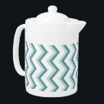 Chevron ZigZag Pattern in Mint Green<br><div class="desc">Stylish and trendy modern zigzag Chevron pattern. Shown here in Mint Green for that totally Chic look</div>