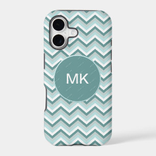 Chevron ZigZag Pattern in Mint Green - Customised