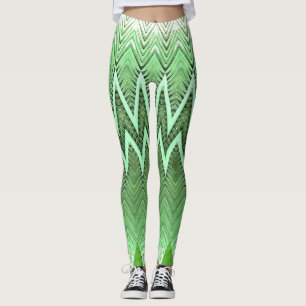 Chevron zigzag "Ratti_Creative_Arts" Legging