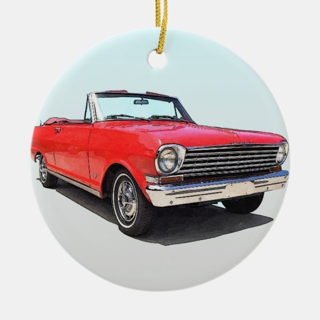 Chevy 1963 Nova Ornament (Front)