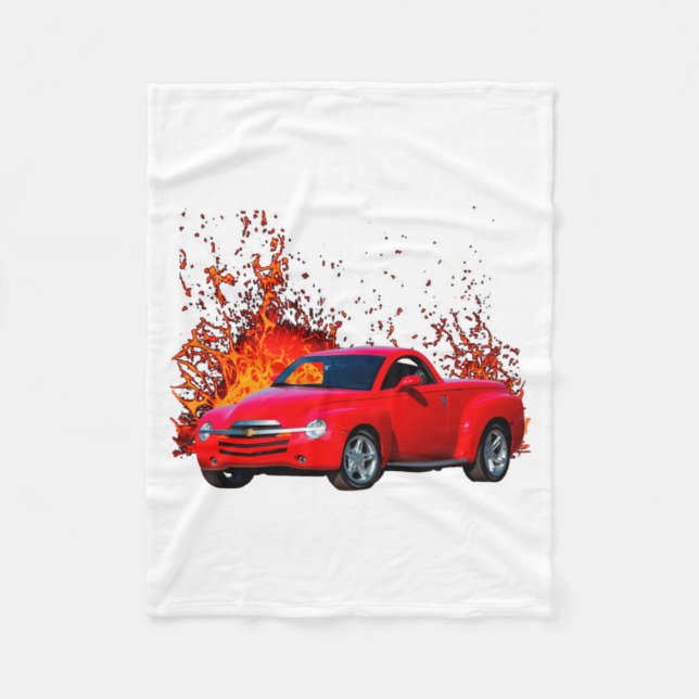 Chevy 2004 Chevy Ssr  Fleece Blanket (Front)