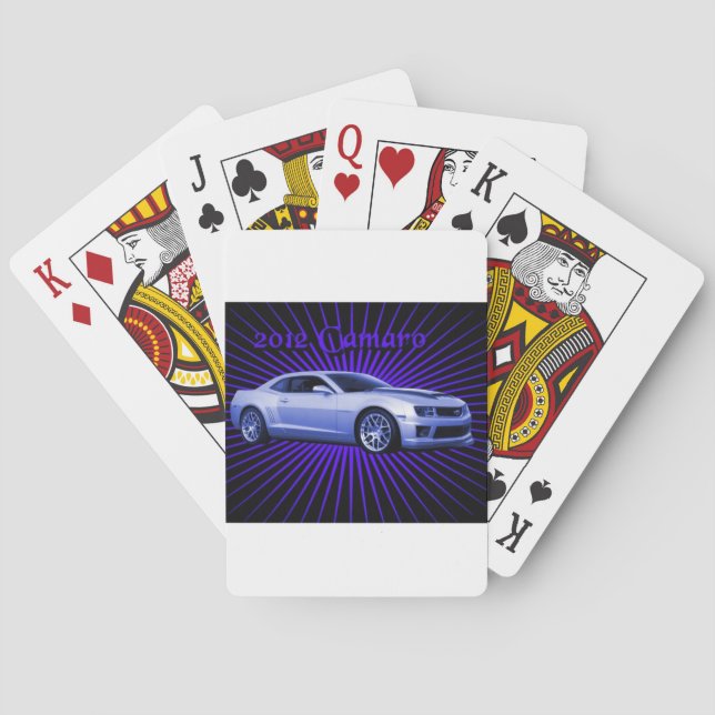 Chevy: 2012 Camaro Playing Cards (Back)