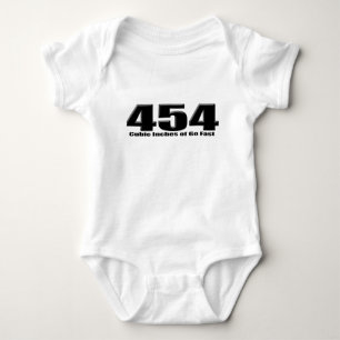 Chevy 454 big block go fast baby bodysuit