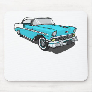 Chevy Bel Air - Blue Mouse Pad
