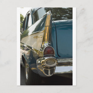 Chevy Bel Air Tail Fin Postcard