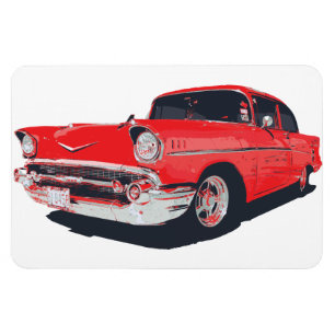 Chevy Bel Air vector illustration Magnet