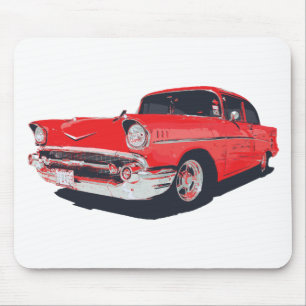 Chevy Bel Air vector illustration Mouse Pad