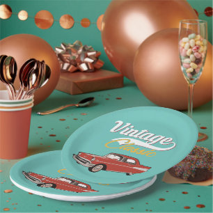 Chevy Belair Paper Plate