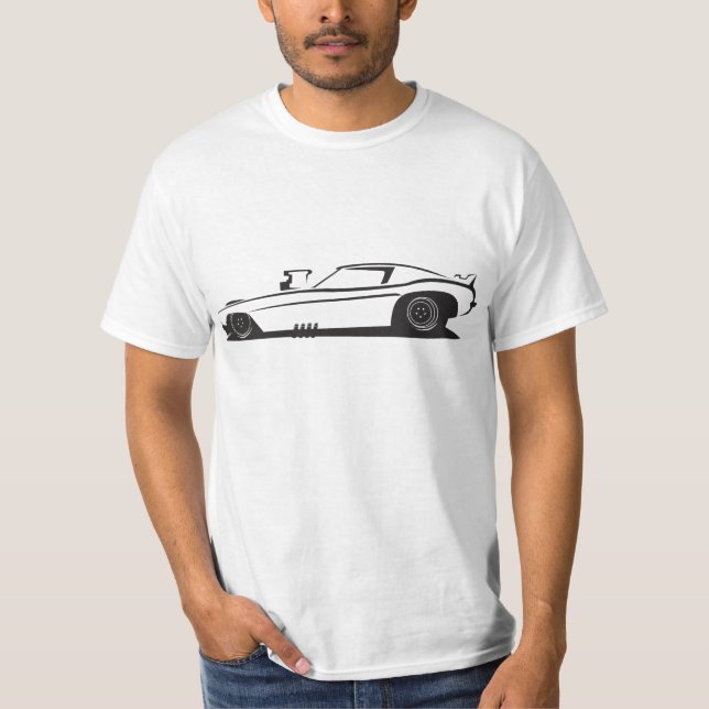Chevy Camaro Funny Car T-Shirt (Front)