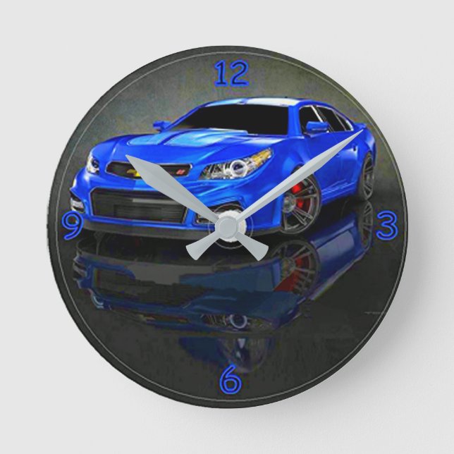 CHEVY CAMARO ROUND CLOCK (Front)
