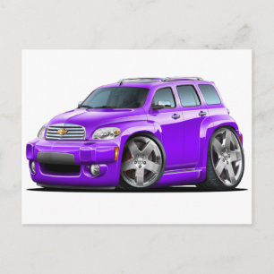 Chevy HHR Purple Truck Postcard
