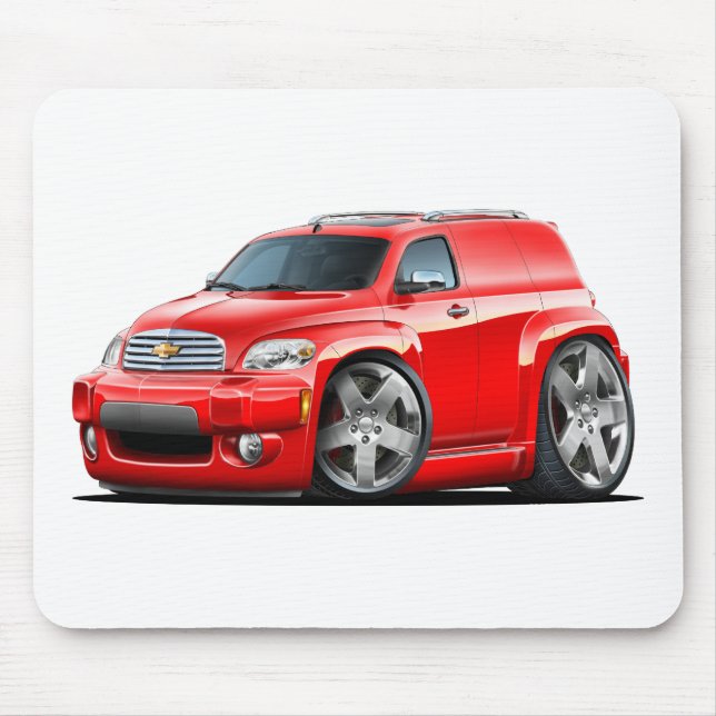 Chevy HHR Red Panel Truck Mouse Pad (Front)