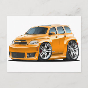 Chevy HHR SS Orange Truck Postcard