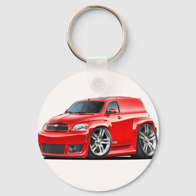 Chevy HHR SS Red Panel Truck Key Ring (Front)
