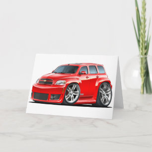 Chevy HHR SS Red Truck Card