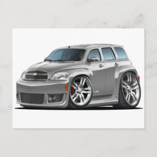 Chevy HHR SS Silver Truck Postcard