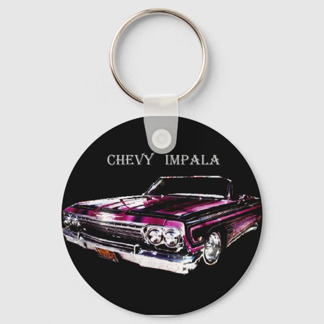 Chevy Impala Keychain (Front)