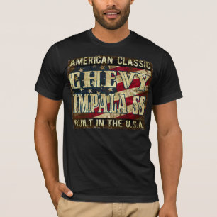 Chevy Impala SS - Classic Car Built in the USA T-Shirt