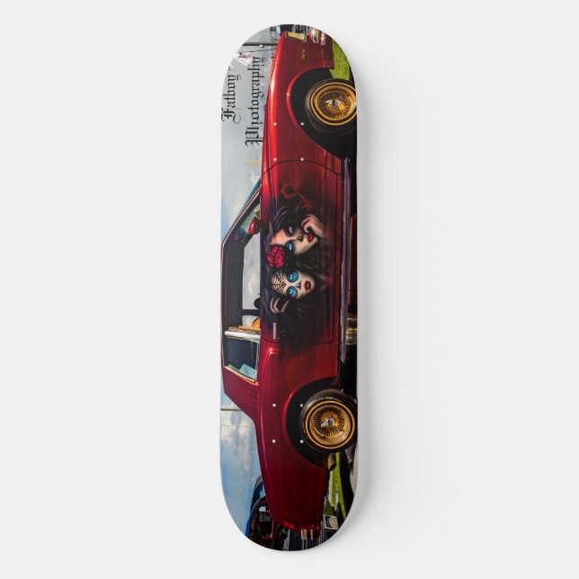 Chevy Monte Carlo Lowrider Skateboard (Front)