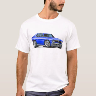 Chevy Nova Blue Car T-Shirt
