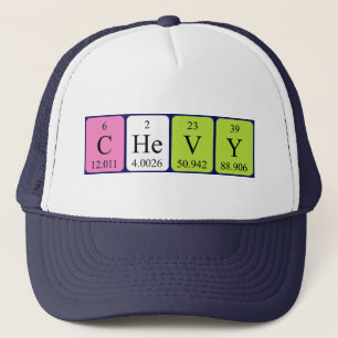 Chevy periodic table name hat