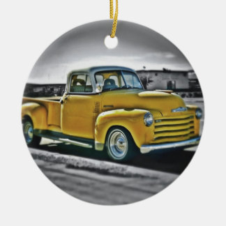 Chevy Pick Up Ceramic Tree Decoration
