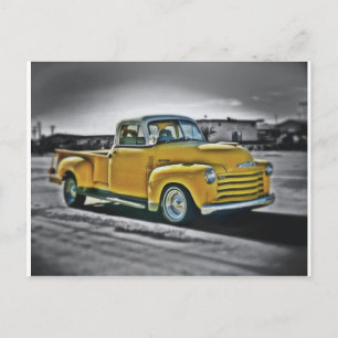 Chevy Pick Up Postcard